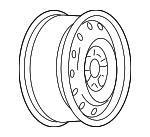 9596018 - Suspension: Wheel, Steel for GM Image