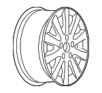 9596410 - Suspension: Wheel, Alloy for GM Image