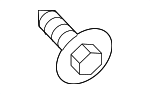 11570498 - Body: Upper Quarter Trim Bolt for GM Image