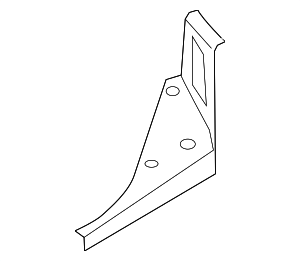 4K0803718B - Body: Frame Stiffener for Audi Image