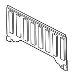 55257325AA - Body: Back Panel for Dodge: Dakota Image