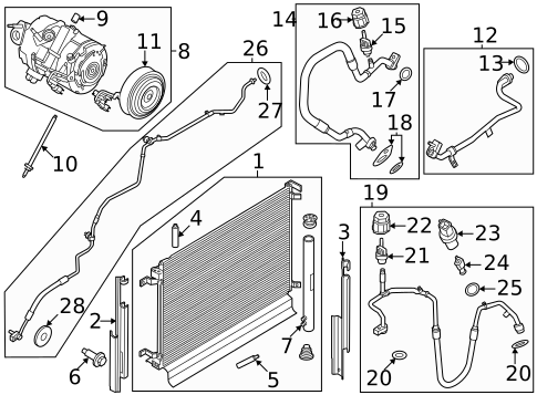 A/C Flow Restrictors for 2025 Ford Mustang #0