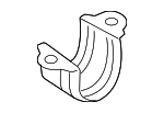 31356768828 - Suspension: Stabilizer Bar Bracket for BMW: 128i, 135i, 325i, 328i, 330i, 335d, 335i, 335is, 525i, 525xi, 528i, 528i xDrive, 528xi, 530i, 530xi, 535i, 535i xDrive, 535xi, 550i, M3, M5, Z4 Image