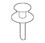 15530130U - Body: Pkg Tray Trim Clip for Nissan Image