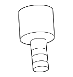 55346509 - Body: Roller for Dodge: B150, B1500, B250, B2500, B350, B3500, Ram 1500 Van, Ram 2500 Van, Ram 3500 Van Image