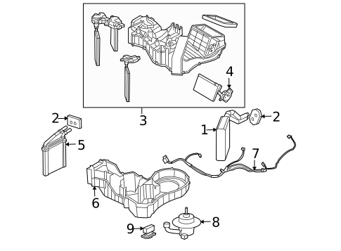 Blower Motor & Fan for 2010 Dodge Viper #0