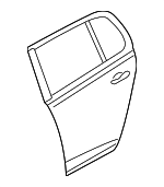 5K6833056K - Body: Door Shell for Volkswagen: Golf, Golf R, GTI Image