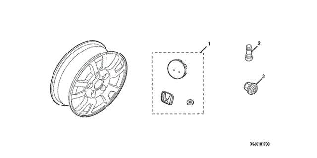 Alloy Wheel (Chrome) (17