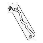 17127595611 - : Coolant Hose for BMW: 760Li Image