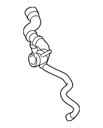 17127591087 - : 2010-2011 BMW 760Li - Lower Hose for BMW: 760Li Image