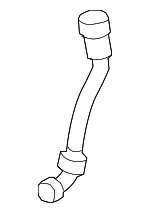 17227575387 - Cooling System: Coolant Hose for BMW: 750i, 750i xDrive, 750Li, 750Li xDrive, 760Li Image