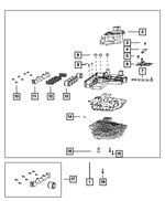 6504780AA - 65RFE; 6-Speed; Automatic Transmission: Screw for Mopar Image