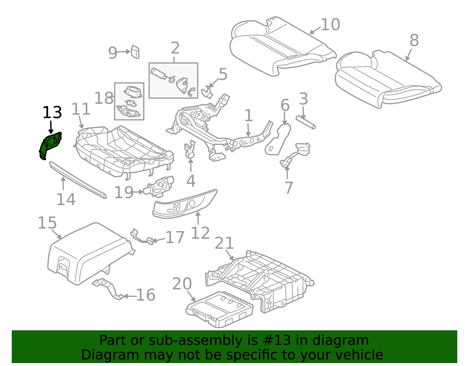 2006-2007 Audi Inner Panel 4E0-885-249-E-6Y5 | TascaParts.com