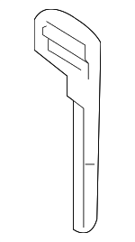 6370C158 - : Key for Mitsubishi: Mirage, Mirage G4 Image