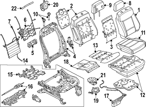 Heated Seats for 2024 Ford F-450 Super Duty #1