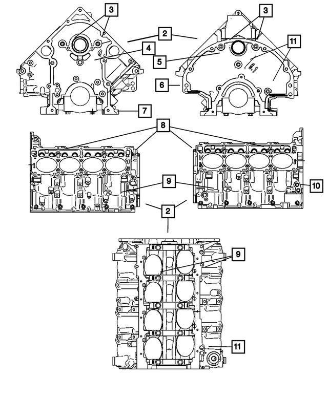 6036307AA - Engine 5.7L Eight Cylinder: Pipe Plug for Mopar Image
