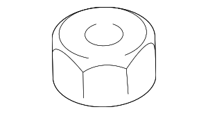 89127081A - : Bumper Nut for Nissan: 240SX, 300ZX, Armada, Pathfinder Armada, TITAN, TITAN XD Image