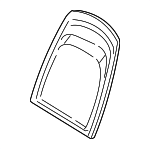 52107254430 - Body: Seat Back Panel for BMW: X3, X4 Image