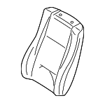 52107240055 - : Seat Back Pad for BMW: X3, X4 Image