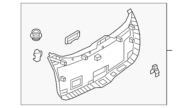 KB7W-68-960A - Lower Trim Panel - 2017-2025 Mazda CX-5 | Mazda Swag