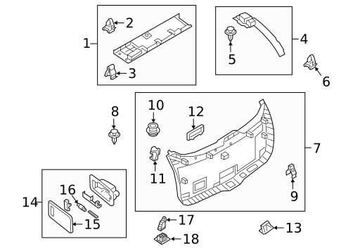 Interior Trim for 2023 Mazda CX-5 #0