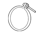 289022T200 - Exhaust: Converter Clamp for Hyundai Image