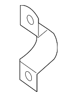 8A0511439 - Suspension: Stabilizer Bar Bracket for Volkswagen: Golf, Passat, R32 Image