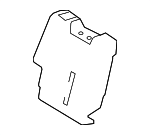 7160352J81B6 - Body: Seat Back Pad for Scion: xD Image