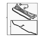 861503S010 - : Cowl Cover for Hyundai: Sonata Image