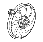 95484867 - Cooling System: Fan &amp; Motor for Buick: Encore Image