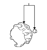 MD619613 - Electrical: Distributor Cap for Mitsubishi Image