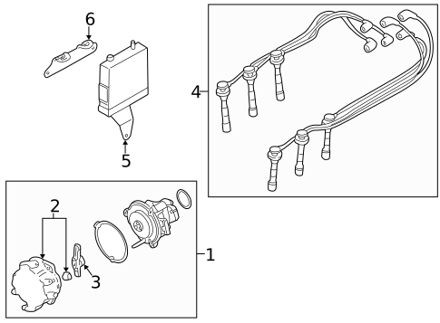 Ignition System for 2003 Mitsubishi Galant #0