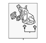 KB8A50340 - Body: Splash Shield for Mazda: CX-5 Image