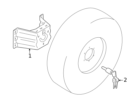 Carrier & Components for 2002 Mitsubishi Montero #0
