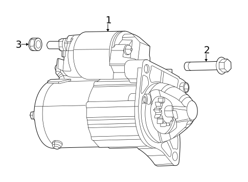 Starter for 2013 Dodge Dart #0