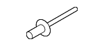 PAF008769 - Body: Rail End Rivet for Porsche Image