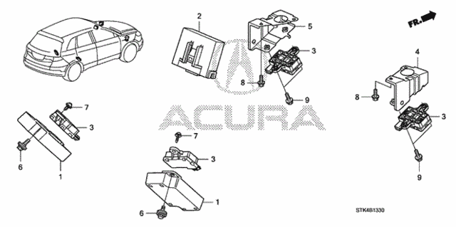 TPMS Unit for 2012 Acura RDX #0