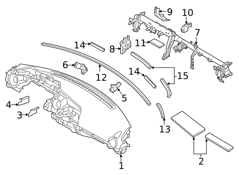 Instrument Panel for 2023 Mazda MX-5 Miata #0
