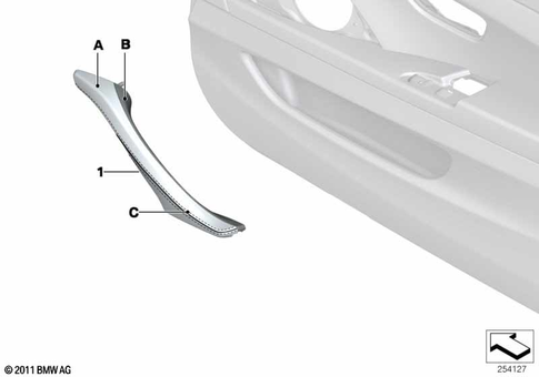 Door Trim Panels / Lateral Trim Panels for 2014 BMW 535i #3