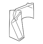 84055928 - : Heater and Air Conditioning Evaporator Case for Cadillac: CT6 Image