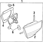 MS820944 - : Bulb                    for Mitsubishi Image