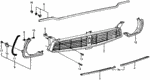 62303673000 - : Molding, L Front Grille for Honda Image