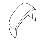 3AA8575389B9 - Body: Mirror Cover for Volkswagen: Beetle Image