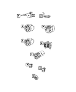 5189366AB - Electrical: Parking Brake Switch for Mopar Image