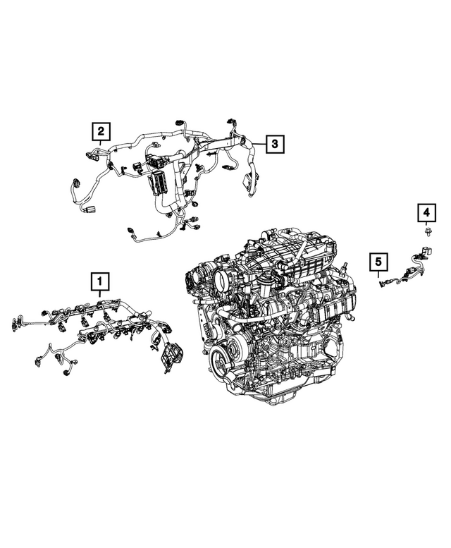 6502993 - Electrical: Hex Flange Head Bolt for Mopar Image image