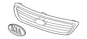 863502G500 - : Grille Assembly for Kia: Optima Image
