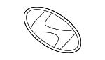 86300N9000 - Body: Emblem for Hyundai Image