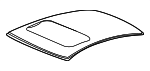 62100TL2A00ZZ - : Roof Panel for Acura: TSX Image