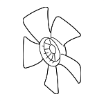 19020RL8A01 - Cooling System: Fan Blade for Acura Image