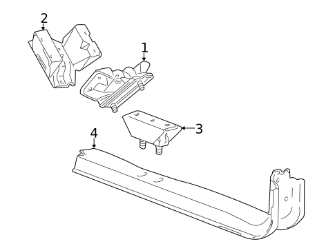 Engine & Trans Mounting for 2005 Ford F-350 Super Duty #0